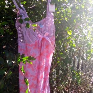 Women's nightgown including underwear to match